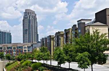 Buildings in Downtown Area clipart