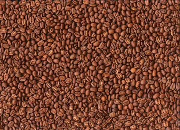 コーヒー豆の焙煎から背景 ストック画像