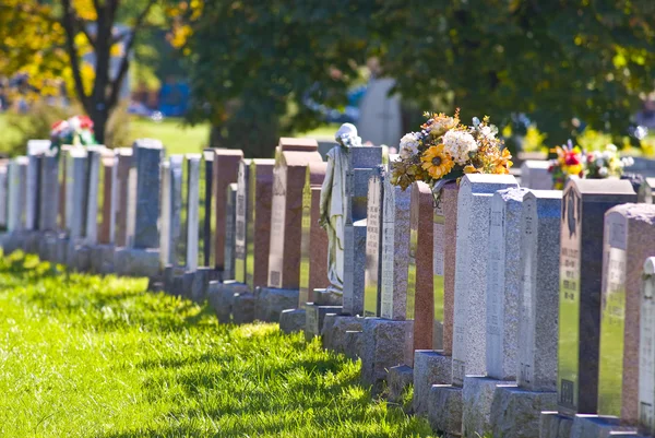 Монреальское кладбище — стоковое фото
