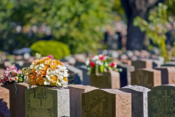 Bergfriedhof — Stockfoto