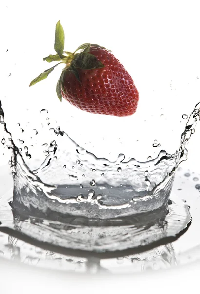 Früchte und Wasser — Stockfoto