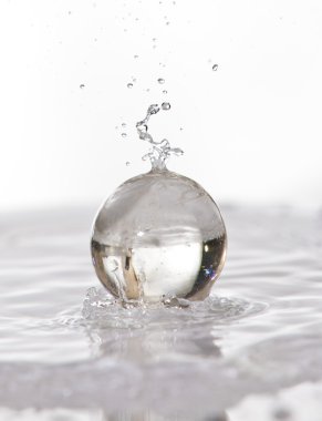 Spheres&water clipart