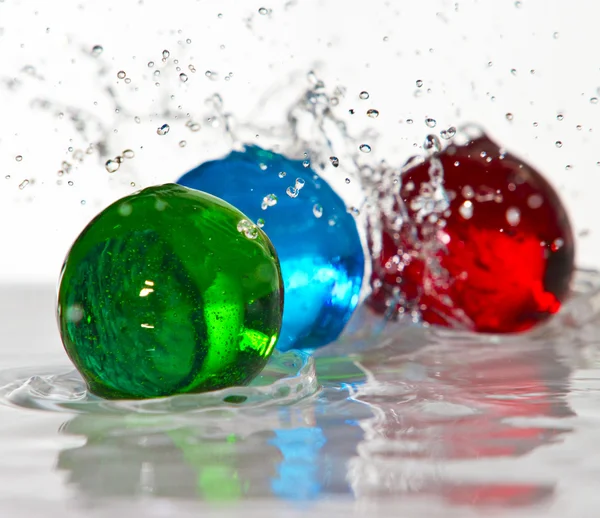 Spheres&water — Stock fotografie