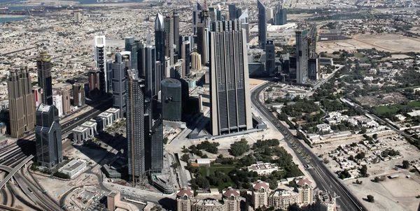 Letecký Pohled Dubaj — Stock fotografie