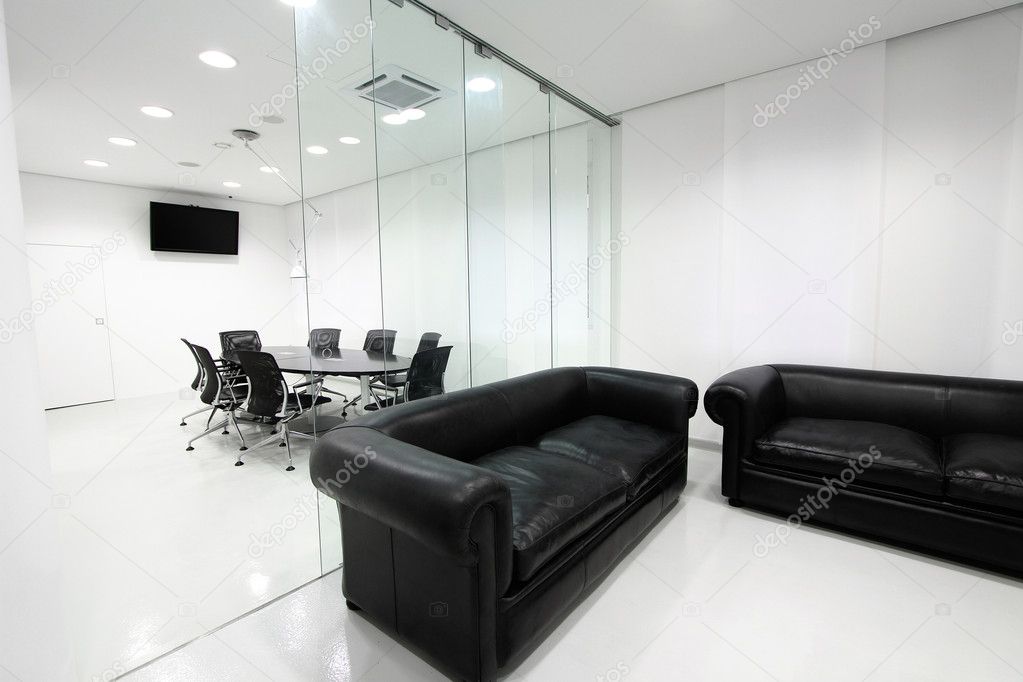 Interior of the modern office
