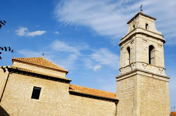 Dzwonowa wieża morella, Hiszpania — Zdjęcie stockowe