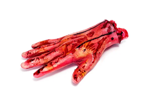 A mão amputada do Halloween — Fotografia de Stock