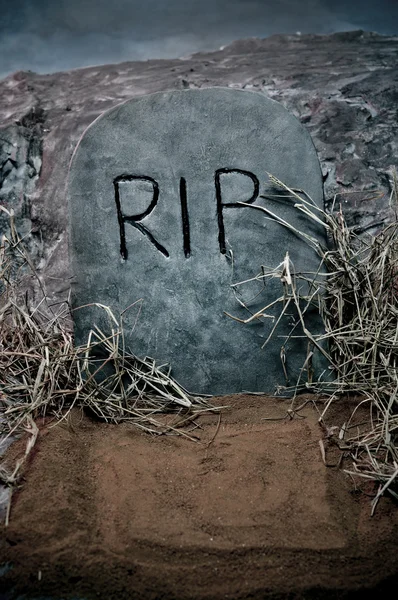 Halloween grave — Stock Photo, Image