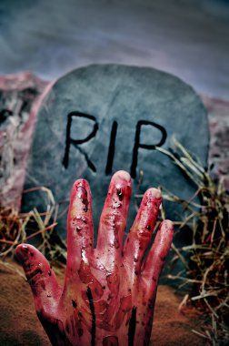 Halloween grave clipart