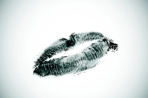 黒のキス — ストック写真