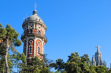 Tibidabo, Barcelona, Spain clipart