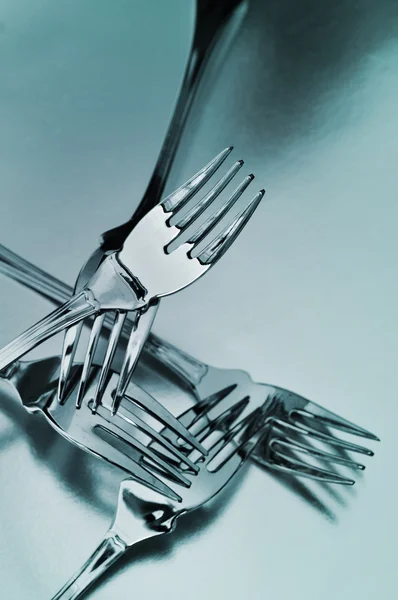 Quattro forchette — Foto Stock