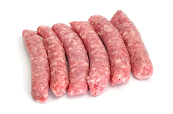 Pork meat sausages — Stock Photo, Image