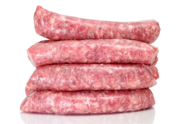 Pork meat sausages — Stock Photo, Image