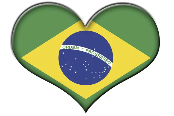 ब्राजील का ध्वज — स्टॉक फ़ोटो, इमेज