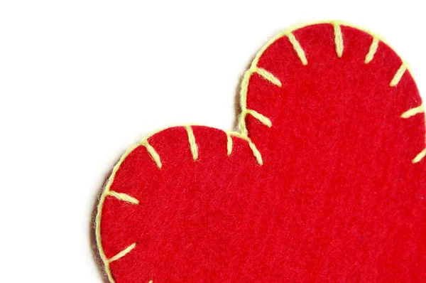 Corazón textil —  Fotos de Stock