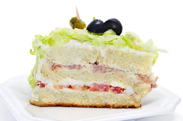 Warzywa sandwich — Zdjęcie stockowe