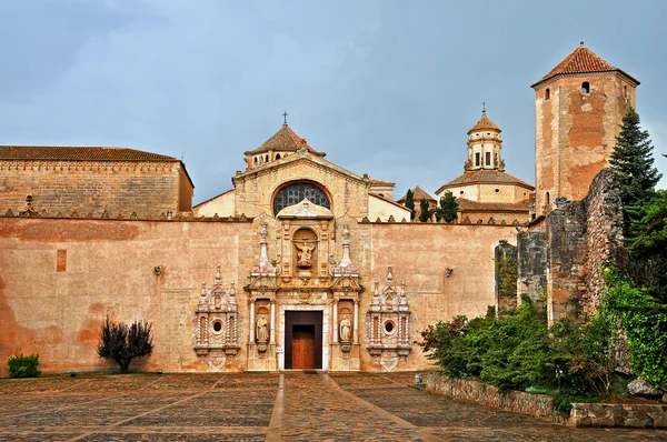 西班牙德、 波夫莱特圣玛丽亚修道院 — 图库照片