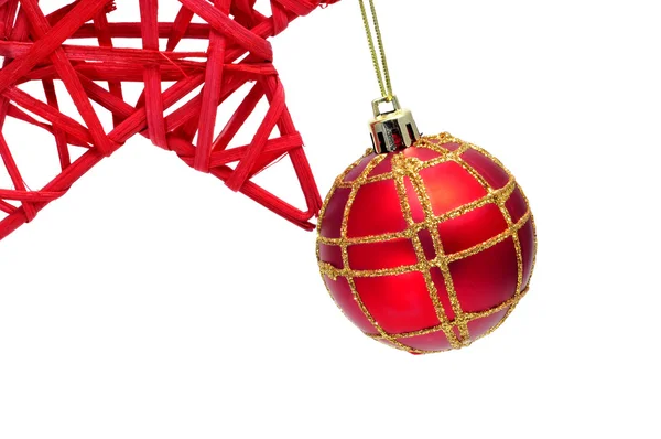 Χριστουγεννιάτικη μπάλα — Φωτογραφία Αρχείου