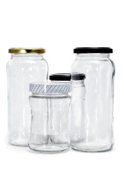 Empty jars clipart