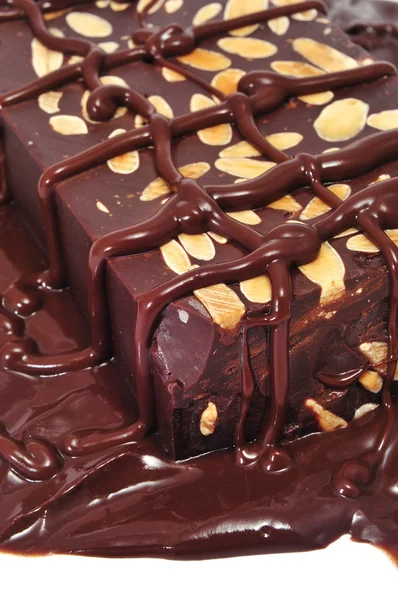 Schokoladendessert — Stockfoto