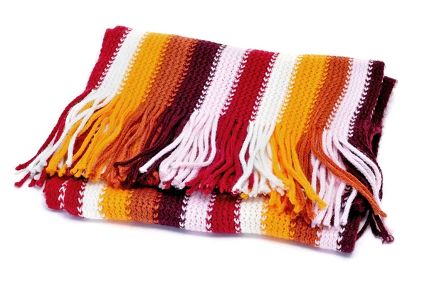 条纹的围巾 — 图库照片