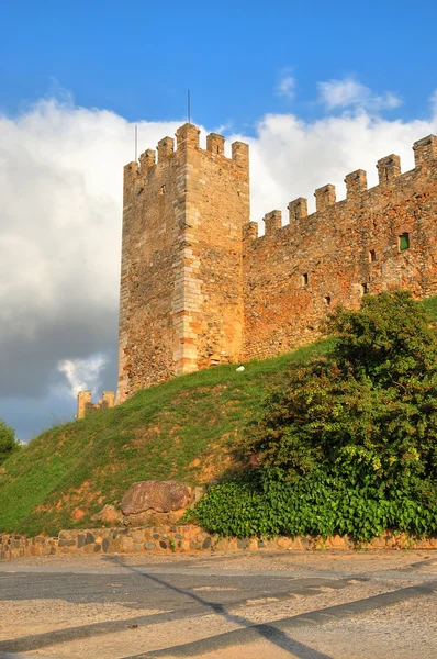Widok Kamienne Ściany Montblanc Hiszpania — Zdjęcie stockowe