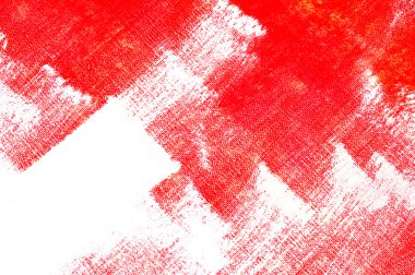 Red brushstrokes