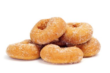 rosquillas, tipik İspanyol donuts yığını