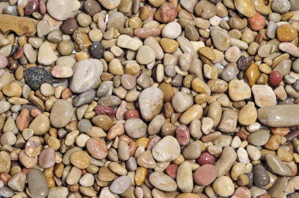 Background Made Closeup Pile Pebbles — Stock Photo, Image