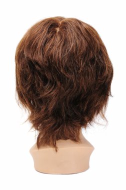 A mannequin head isolated on a white background clipart