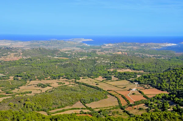 Aerial View Cap Cavalleria Menorca Balearic Islands Spain — Stock Photo, Image