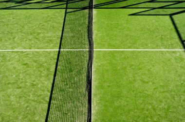 Tennis court clipart