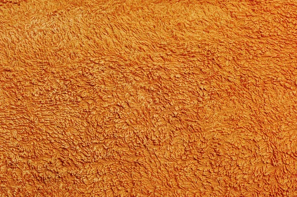 Фон Сделан Крупного Плана Оранжевой Ткани — стоковое фото