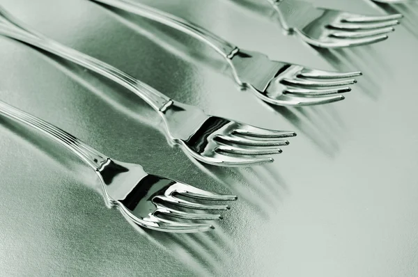 Some forks — Stock Photo, Image