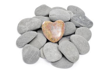 Stone heart clipart