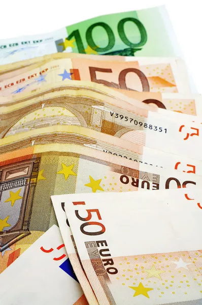 Euro bills — Stock Photo, Image