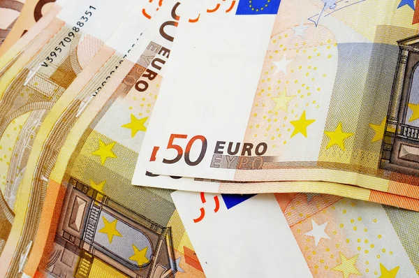 Γραμμάτια ευρώ — Φωτογραφία Αρχείου