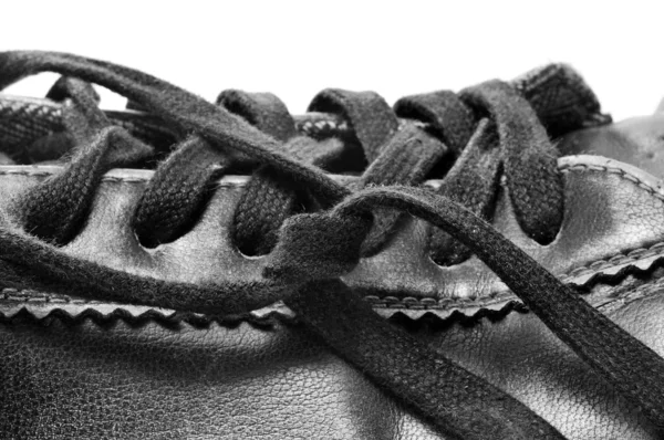 Zwarte schoen — Stockfoto