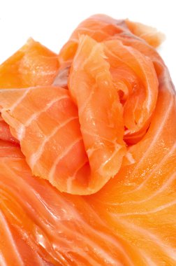 Smoked salmon clipart