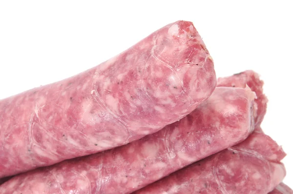 Varkensvlees vlees worstjes — Stockfoto
