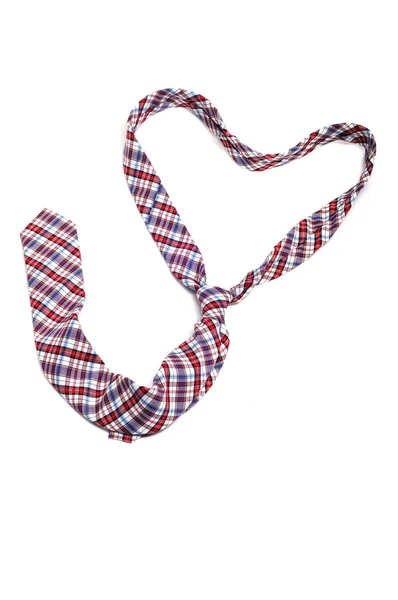 Hartvormige stropdas — Stockfoto