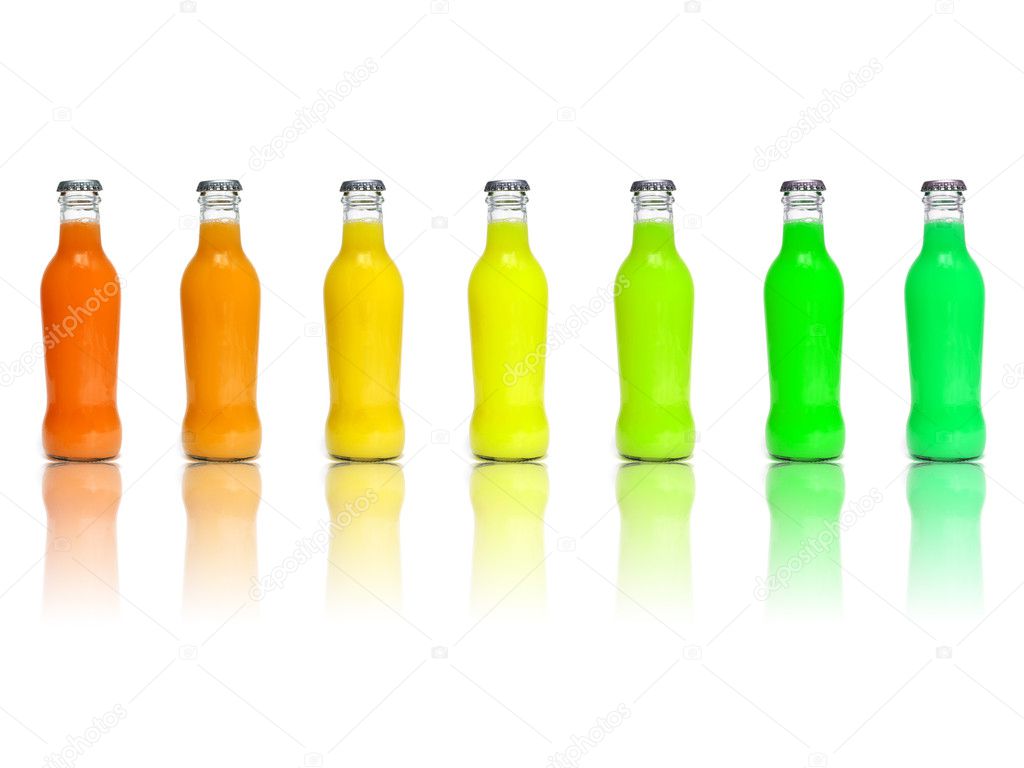 Juice bottles — Stock Photo © nito103 5206942