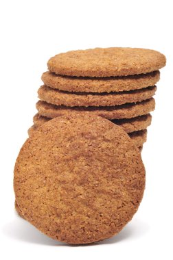 Brown biscuits clipart