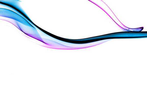 Smoke of different colors