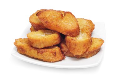 Torrijas, typical Lent spanish sweet clipart