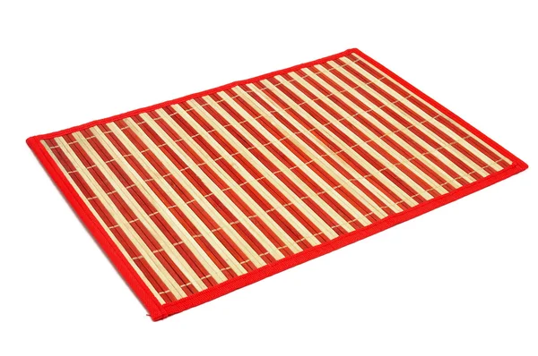 Een makisu, een Japanse bamboe mat — Stockfoto