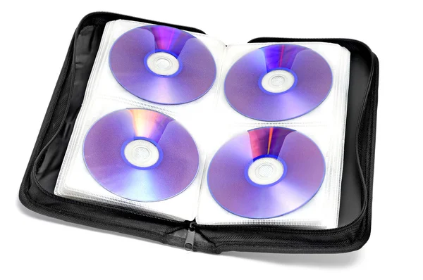 Caja de CD-DVD — Foto de Stock