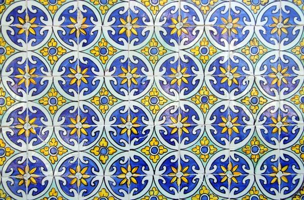 Azulejos típicos portugueses — Fotografia de Stock