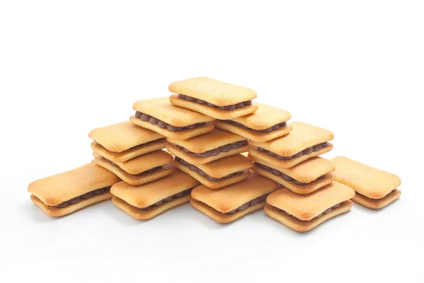 Biscotti disposti a forma di piramide — Foto Stock